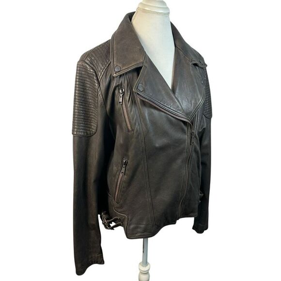 Wilsons Leather Brown Jacket - Picture 7 of 13